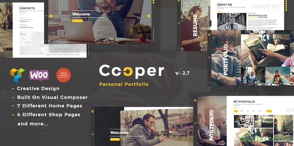 Cooper v4.3 - Creative Responsive Personal Portfolio Theme
