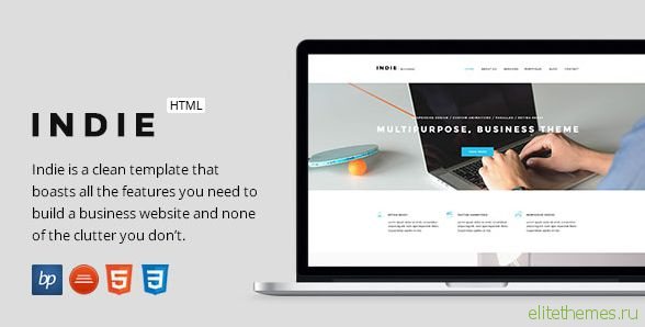 Indie - Responsive Business HTML5 Template