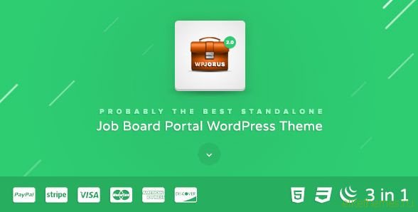 WPJobus v2.0.4 - Job Board and Resumes WordPress Theme
