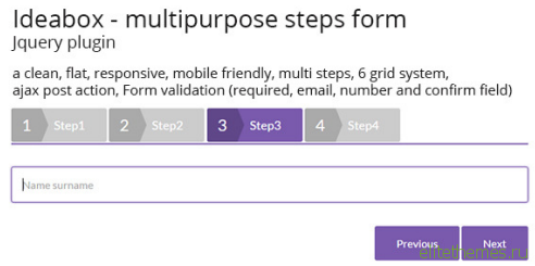 Ideabox - Multipurpose Step Form