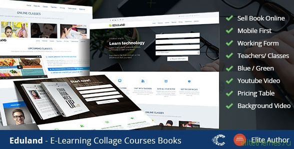 Eduland - College Career HTML Landing Page