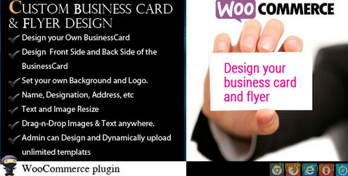WooCommerce Business Card & Flyer Design v3.1