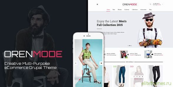 Orenmode - Creative Multi-Purpose Commerce Drupal Theme