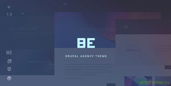 Be - Creative Multipurpose Agency Drupal Theme
