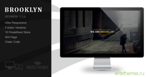 Brooklyn v1.3.6 Creative Portfolio Page HTML FULL