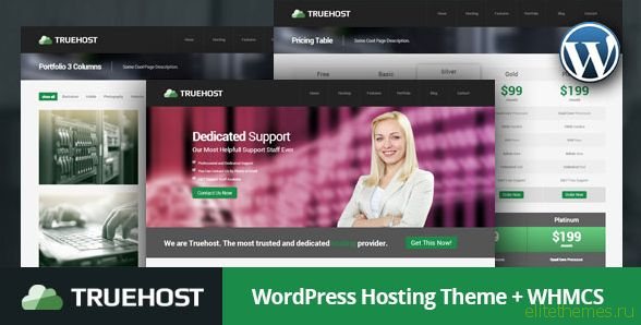 Truehost - WordPress Hosting Theme + WHMCS