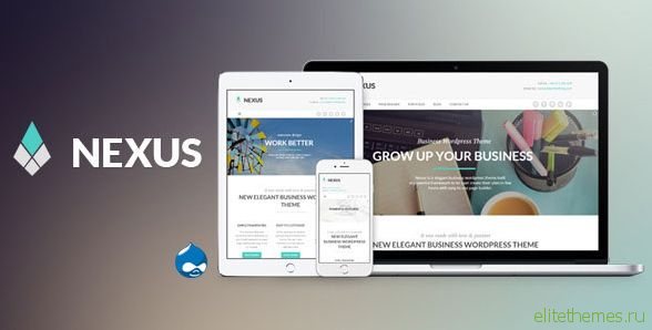 Nexus - Themeforest Elegant Business Drupal Theme