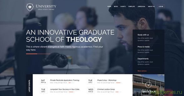 University - GavickPro WP Theme For Educational Websites