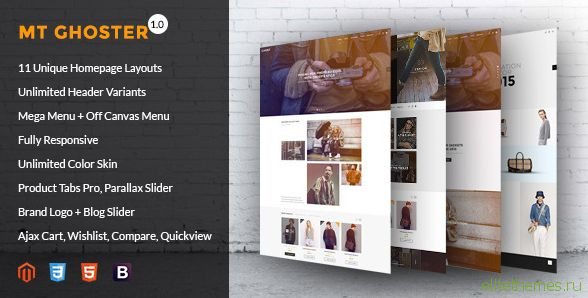 MT Ghoster - Creative Responsive Magento Theme