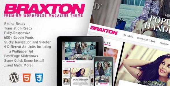 Braxton v2.7 - Themeforest Premium WordPress Magazine Theme