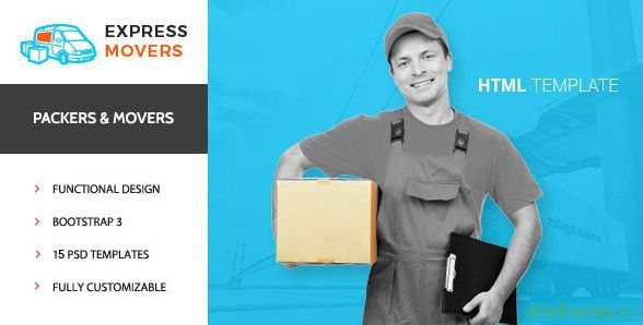 Express Movers - Moving Company HTML Template
