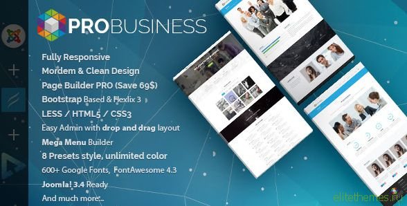 ProBusiness - Multi-Purpose Joomla Template