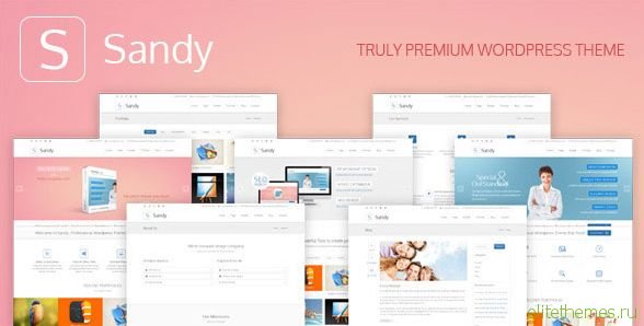 Sandy v1.8 - Truly Premium WordPress Theme