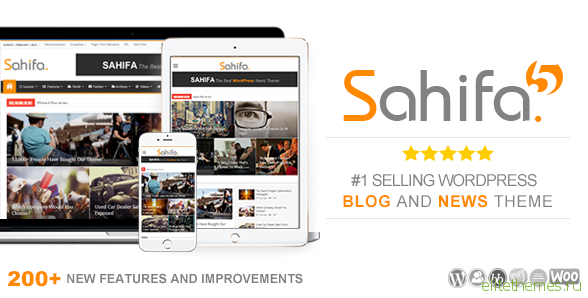 Sahifa v5.3.0 - Responsive WordPress News, Magazine, Blog Theme