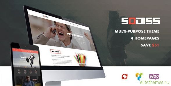 Sodiss - Modern Corporate WordPress Theme