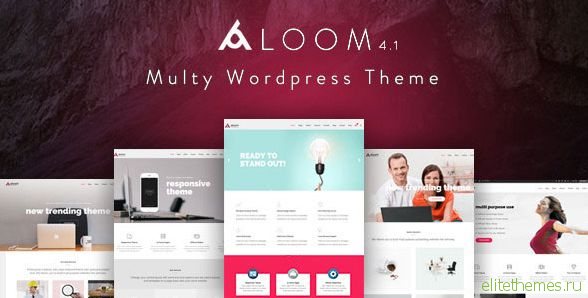 Aloom v4.1 - Responsive MultiPurpose WordPress Theme