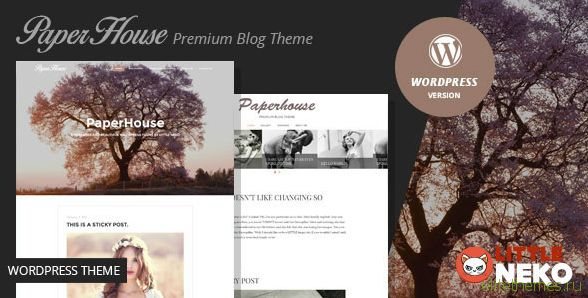 Paperhouse v1.2.2 - Blog WordPress Theme