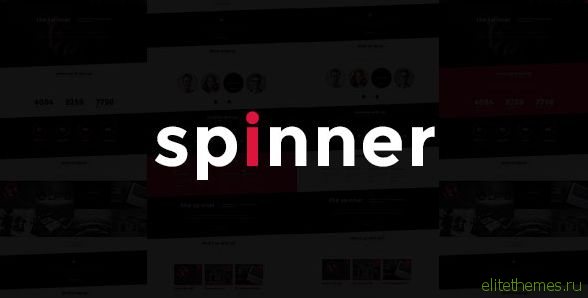 Spinner - Creative WordPress Theme