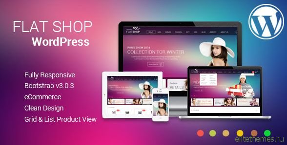 The Flat Shop - WordPress WooCommerce Theme