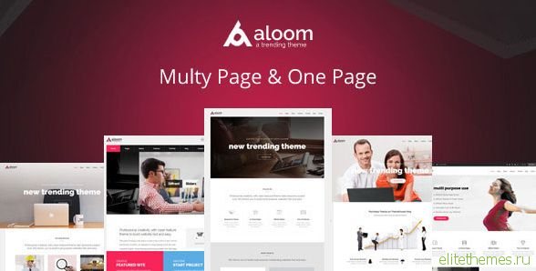 Aloom - Responsive MultiPurpose Drupal Theme