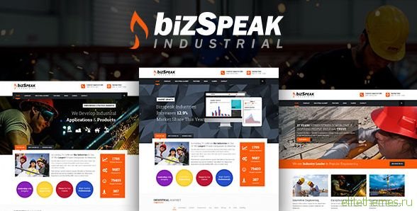 BizSpeak - Industrial Joomla Business Template