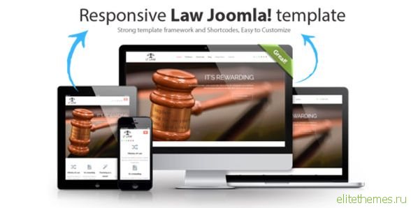 LT Law – Responsive Law Joomla Template