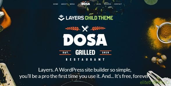 DOSA - LayersWP Multipurpose Child Theme