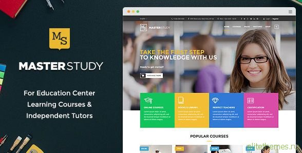 Masterstudy - Education Center WordPress Theme