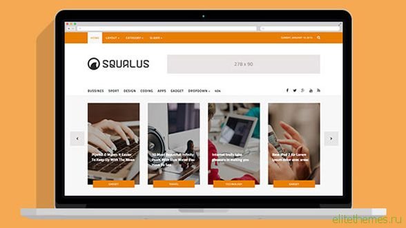 Squalus - News/Magz HTML5 Template