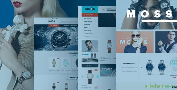 Moos - Watches Store Responsive Magento Theme