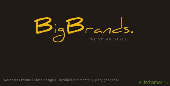 Bigbrands v2.0 - Themeforest Premium Theme