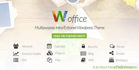Woffice v1.2.9 - Intranet/Extranet WordPress Theme