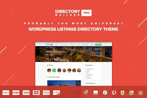 Directory Builder Pro WP Theme