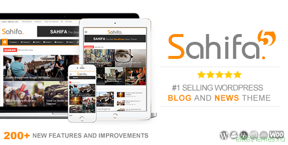 Sahifa v5.4.0 - Responsive WordPress News, Magazine, Blog Theme