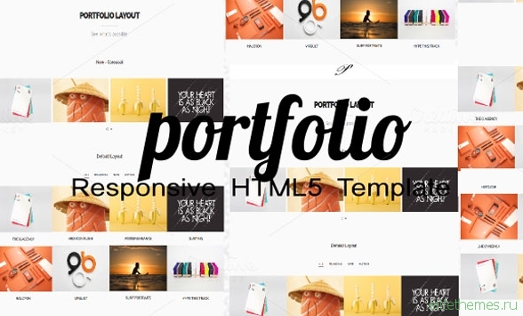 Portfolio - Creativemarket Responsive Template