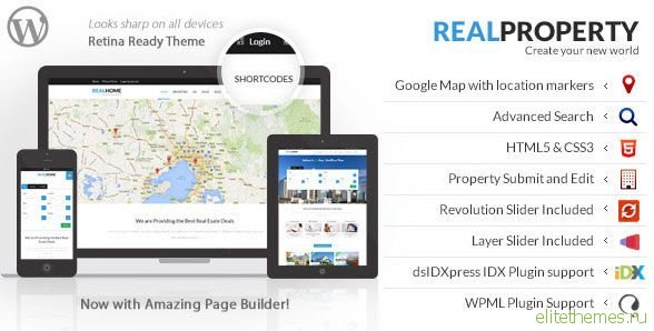 Real Property v1.8.1 - Responsive Real Estate WP Theme