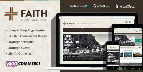 Faith - Multi Purpose WordPress Theme