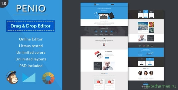 Penio - Responsive Email Template With Editor