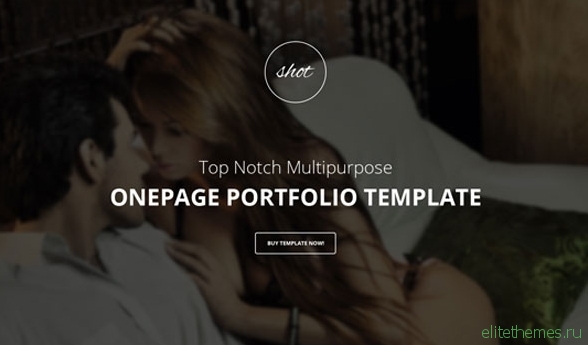 Shot - Photography One Page Bootstrap Template
