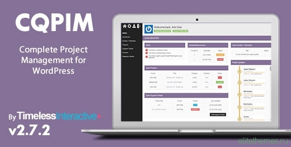 CQPIM WordPress Project Management Plugin v2.7.5