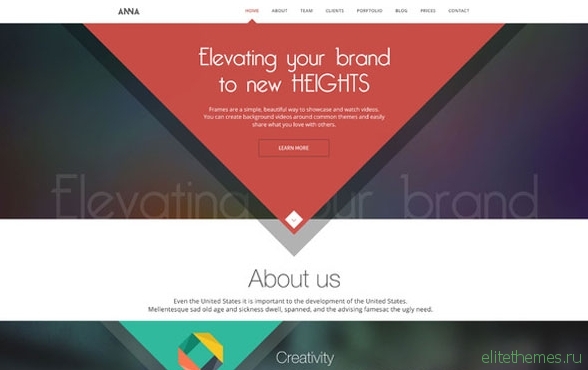 Anna- Flat Creative Design