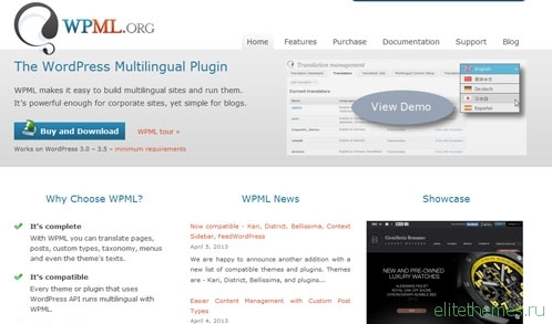 WPML v3.3 - Multilingual Plugin + Addons Pack