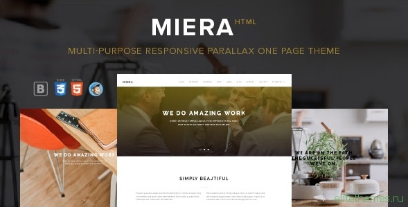 MIERA – Multi-Purpose Responsive Parallax One Page