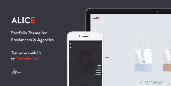 Alice v1.9.4 - Agency & Freelance Portfolio Theme