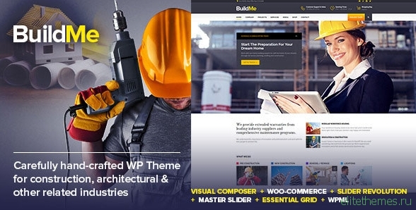 BuildMe v1.9 - Construction & Architectural WP Theme
