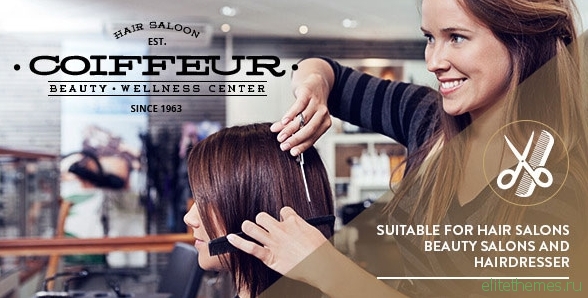 Coiffeur v2.1 - Hair Salon WordPress Theme