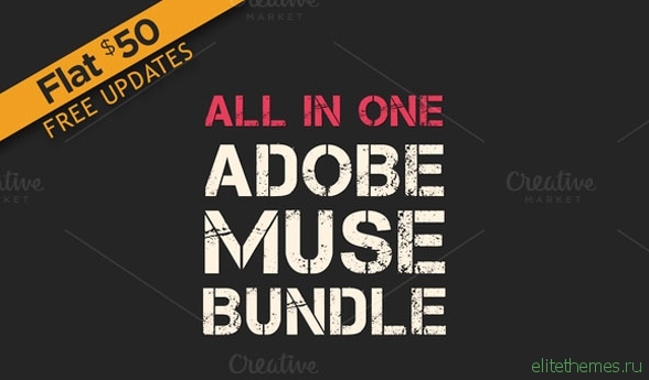 Creativemarket All in One - Adobe Muse Bundle
