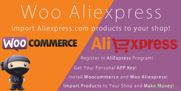 Woo Aliexpress v1.2 - Woocommerce Affiliates Plugin