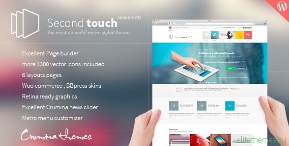 Second Touch v1.7.6 - Powerful metro styled theme