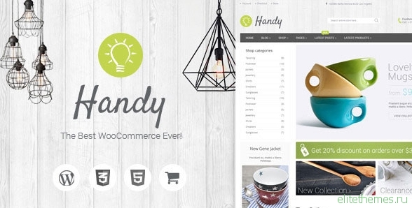 Handy v3.1 - Handmade Shop WordPress WooCommerce Theme